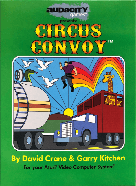 Circus Convoy screenshot 1 for Atari 2600